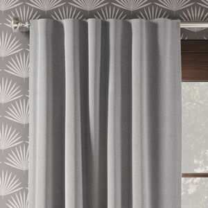 Threshold - 2pk 84"x50" Aruba Blackout Curtain Panels Gray - T Gray